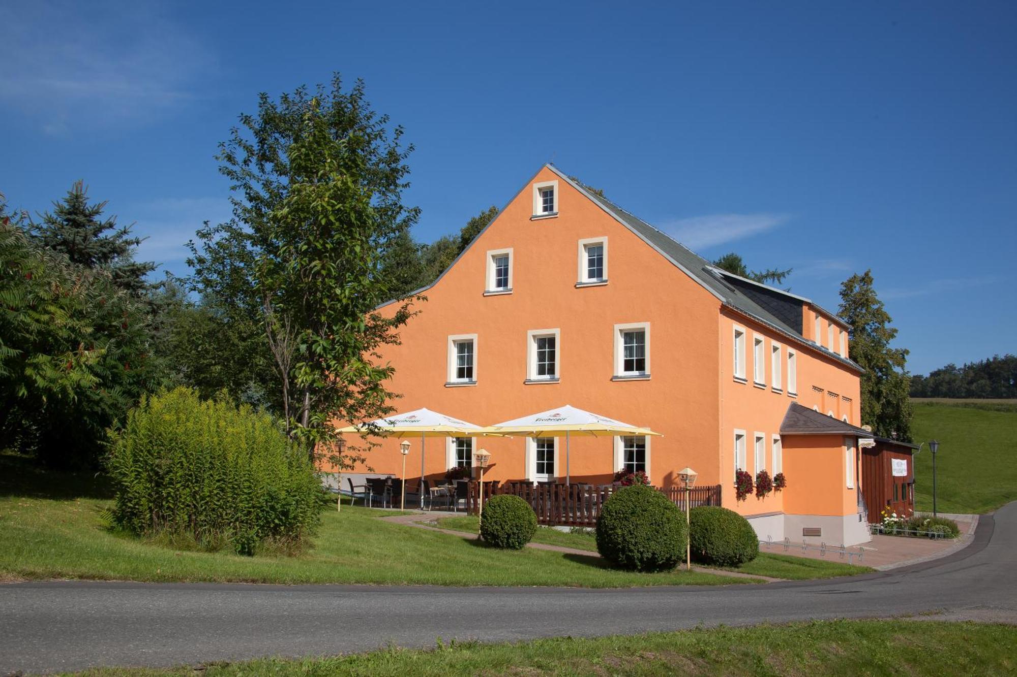 Wolfsgrunder Festhof Hotel Dorfchemnitz Exterior foto